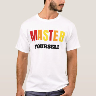 規律と自己制御のモチベーションの引用 Tシャツ