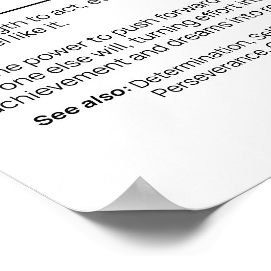 規律の力 ポスター (角)