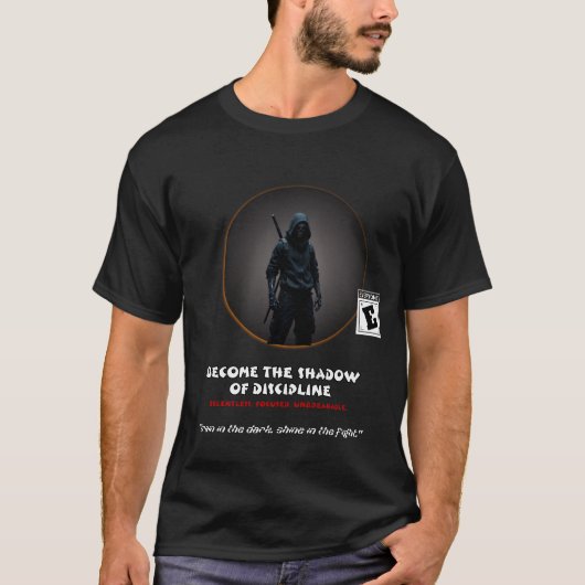 規律の影になる Tシャツ (正面)