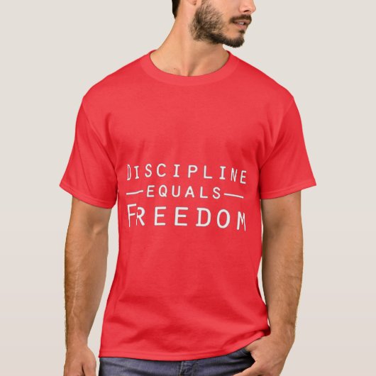 規律は自由なり Jocko Willink ヴィンテージ Tシャツ (正面)
