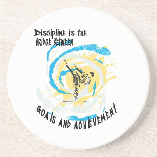 規律は、ゴール武術芸術の間の橋である コースター (正面)