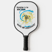 規律は、ゴール武術芸術の間の橋である ピックルボールラケット (裏面)