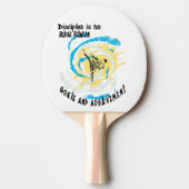 規律は、ゴール武術芸術の間の橋である 卓球ラケット (正面)