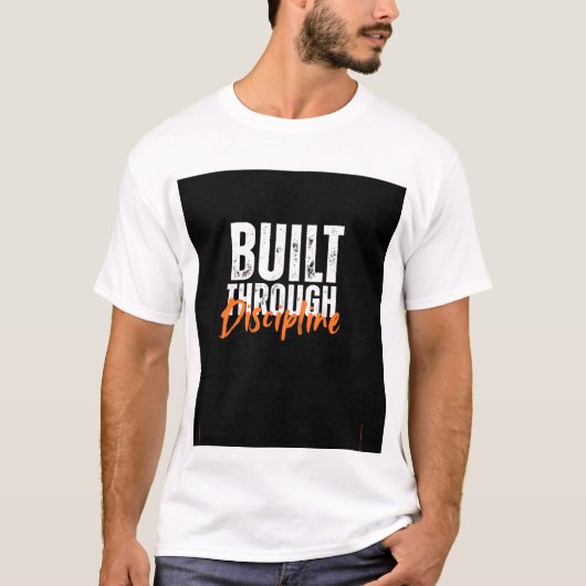規律を通じて築く Tシャツ (正面)