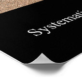 規律ポスター ポスター (角)