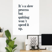 規律感動的引用文ポスター ポスター (ホームオフィス)