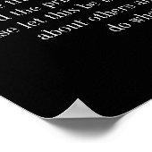 規律感動的引用文鍵 ポスター (角)