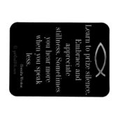 規律感動的引用文鍵 マグネット (横)