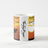 「規律」コーヒーマグ コーヒーマグカップ (中央)