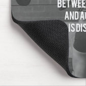 規律 – 不足vs達成，女性のフィットネス マウスパッド (コーナー)