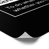 規律 – 成功の要素 – やる気を起こさせる ポスター (角)