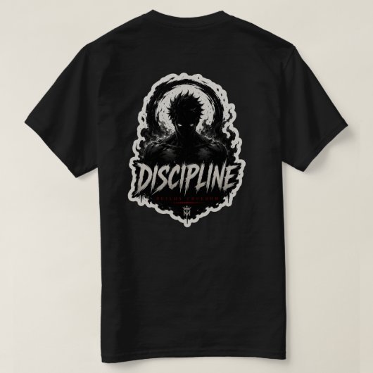 規律 Tシャツ (デザイン裏面)
