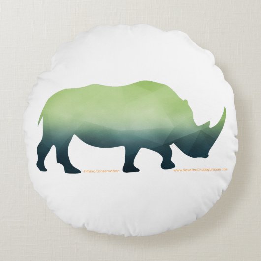 規模のクッション ラウンドクッション (正面)