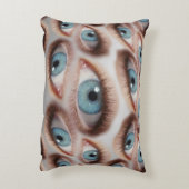 視サイケデリック覚:抽象芸術眼錯覚 アクセントクッション (裏面(縦))