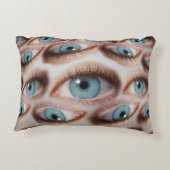 視サイケデリック覚:抽象芸術眼錯覚 アクセントクッション (裏面)