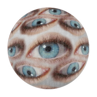 視サイケデリック覚：抽象芸術眼錯覚 カッティングボード