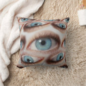 視サイケデリック覚：抽象芸術眼錯覚 クッション (ブランケット)