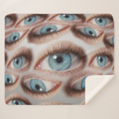 視サイケデリック覚:抽象芸術眼錯覚 シェルパブランケット (正面(横))