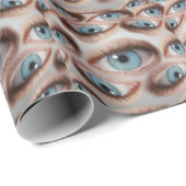 視サイケデリック覚：抽象芸術眼錯覚 ラッピングペーパー (ロールコーナー)