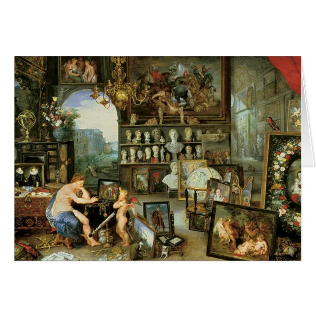 視力のアレゴリー (正面横)