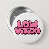 視力の低下 缶バッジ (正面&裏面)