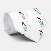 視力を推定するヘルマンSnellenの視力検査表 ネクタイ (ロール)