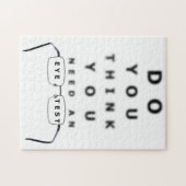 視力検査チャート ジグソーパズル (横)