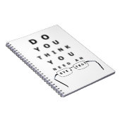 視力検査チャート ノートブック (右側)