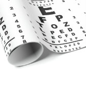 視力検査チャート ラッピングペーパー (ロールコーナー)