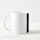 視力検査表 コーヒーマグカップ (左)