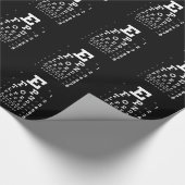 視力検査表 ラッピングペーパー (角)