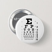 視力検査表 缶バッジ (正面&裏面)