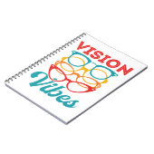 視力眼視眼科医オプトメトリックスタッフオプティシャン ノートブック (左側)