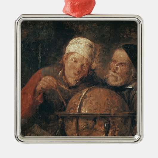 視力 メタルオーナメント (正面)