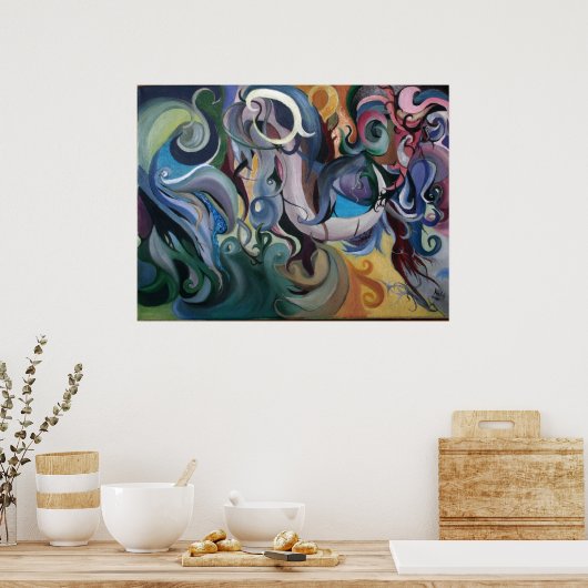 視点の変化 ポスター (キッチン)