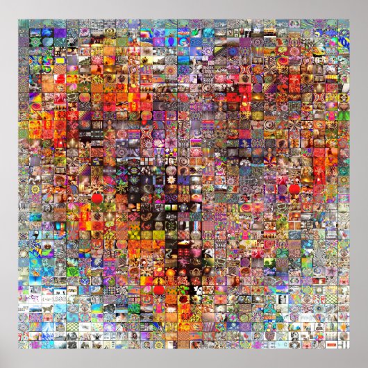 視点の多く一つのハート一つの愛 ポスター (正面)