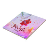 視点 | 女の子のためのバレエ タイル (側面)