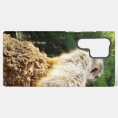 視界の良いミーアキャット, SAMSUNG GALAXYケース (裏面横)