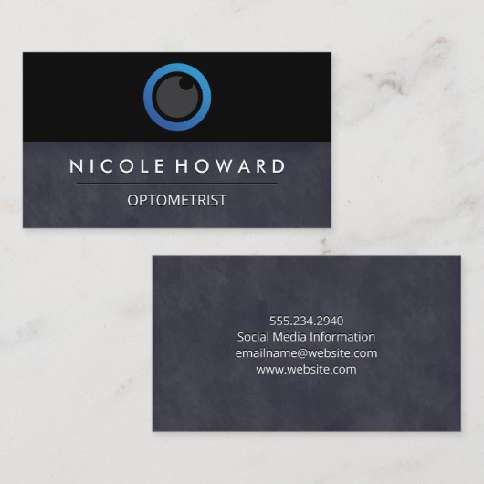 視眼用フォトメトリックロゴ 名刺 (正面/裏面)