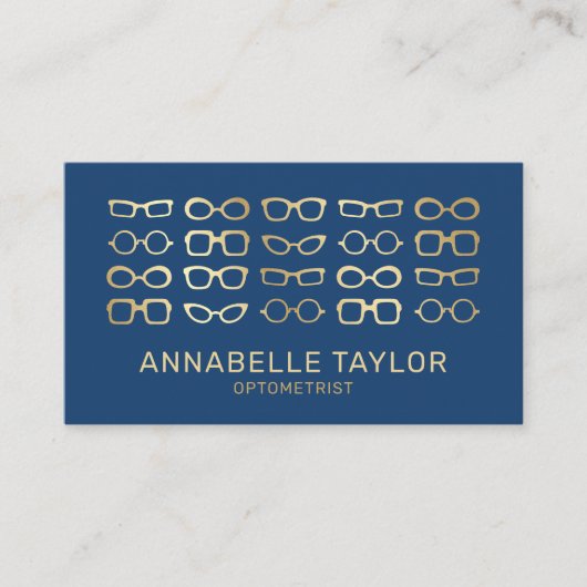 視眼視眼鏡視眼鏡視力計 名刺 (正面)