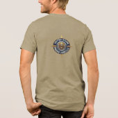 視統一された視誇りを持った伝統 トライブレンドＴシャツ (裏面)
