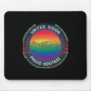 視統一された視誇りを持った伝統 マウスパッド