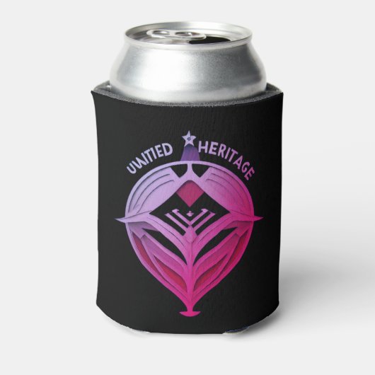 視統一された視誇りを持った伝統 缶クーラー (缶裏面)