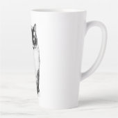 視線威厳のある カフェラテマグ (右)