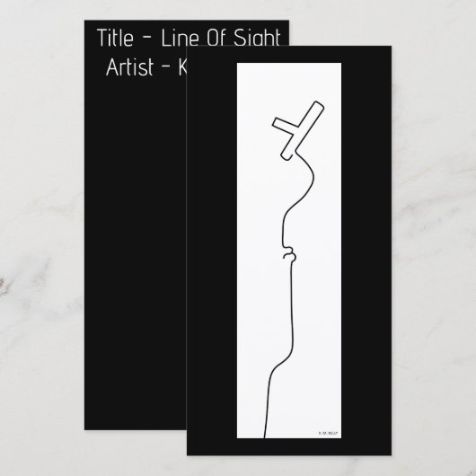 視線 (正面/裏面)