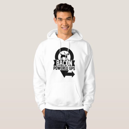 視覚で盲人のギフトのおもしろいな盲目 パーカ (正面フル)