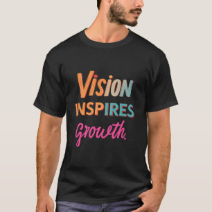 視覚のインスパイア成長 Tシャツ