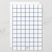 視覚の問題?大きい四角形のひな形を使用 便箋 (正面/裏面)