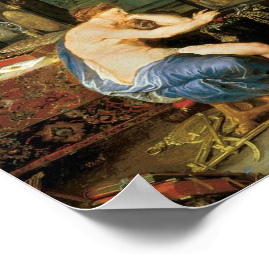 視覚の寓話 ポスター (角)