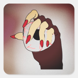 視覚のTouchトリップ（幻覚体験）のような スクエアシール